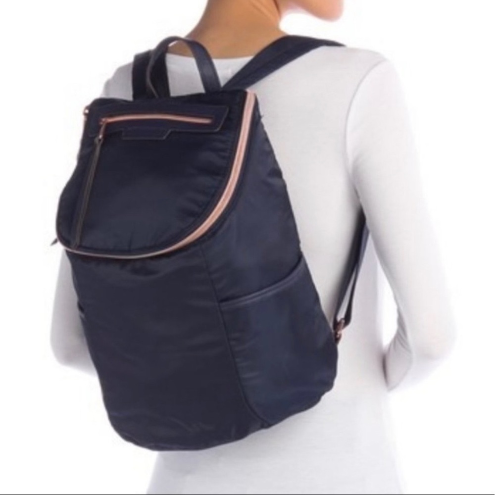 Aimee Kestenberg | Sardinia nylon black/gold back pack